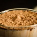 Shallow Focus of Chocolate Drink